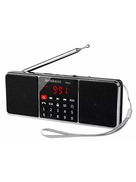 стерео радиоприемник с mp3 и блютуз Retekess TR602 