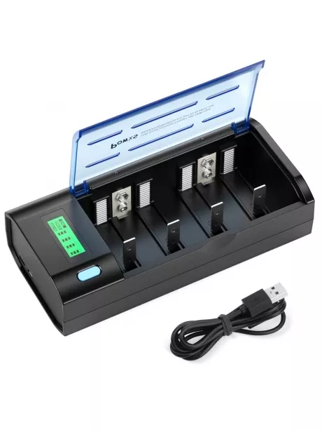 зарядное устройство для аккумуляторов POWXS PW-6915 черный