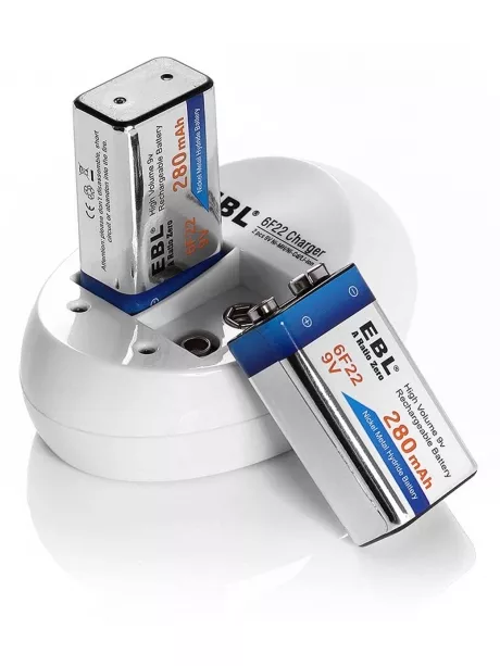 зарядное устройство для кроны 9V EBL LN-6415 белый