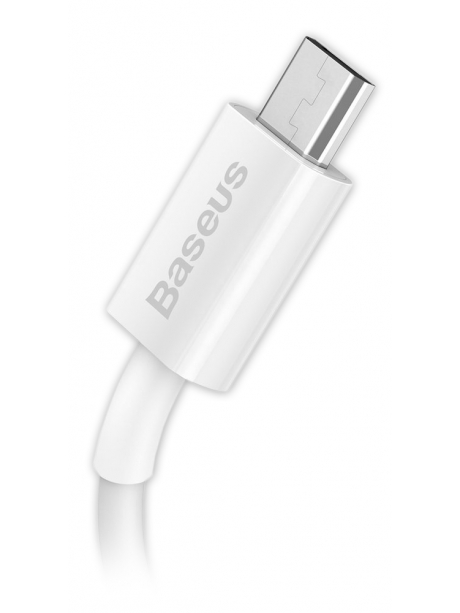 кабель передачи данных Baseus Superior Series Fast Charging Data Cable USB to Micro 2A 1m white