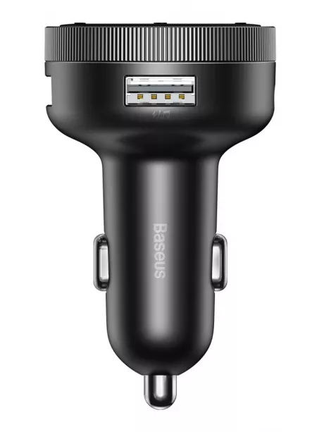 автомобильная зарядка с bluetooth FM трансмиттером Baseus Enjoy Car Wireless MP3 Charger (Wireless 5.0+5V/3.4A) black
