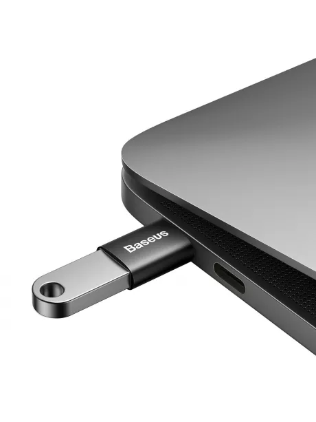 адаптер Baseus Ingenuity Series Mini OTG Adaptor Type-C to USB-A 3.1 black