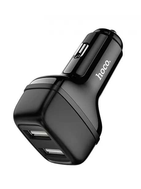 автомобильное зарядное устройство Hoco Z36 Leader 2USB 2.4A black