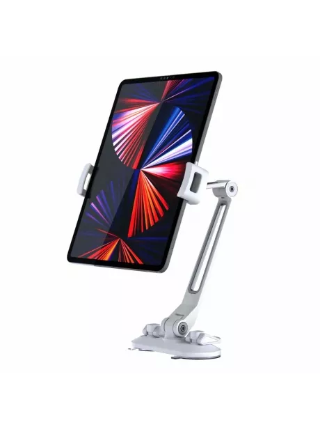 Подставка для планшета и смартфона на присоске Arroys Dash-LD2 white