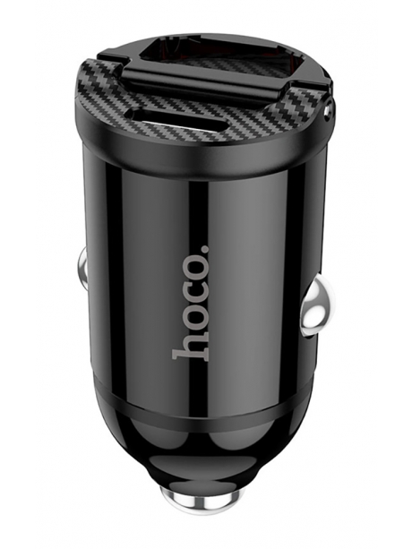 автомобильная зарядка для телефона Hoco NZ2 Link PD30W+QC3.0 car charger black