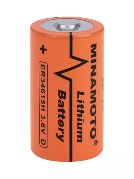 литиевая промышленная батарейка Minamoto ER 34615H (D) 