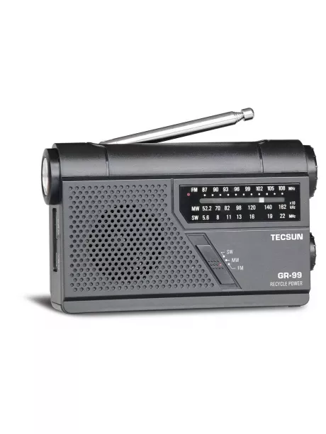 радиоприемник с динамо-генератором Tecsun GR-99 (export version) black