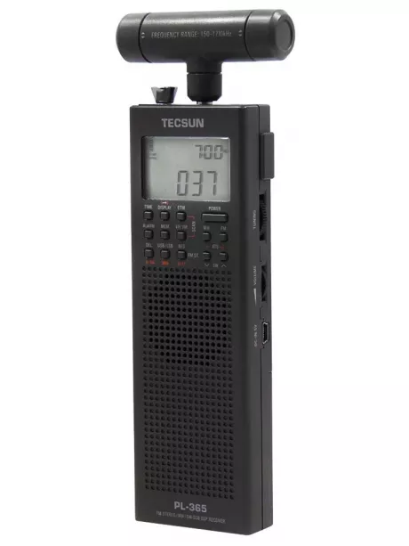 всеволновый цифровой радиоприемник Tecsun PL-365 (export version) black