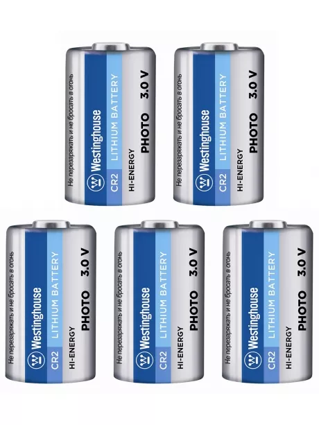 батарейки Westinghouse CR2 5шт. 