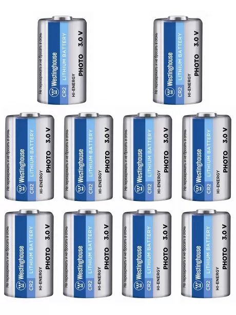 батарейки Westinghouse CR2 10шт. 
