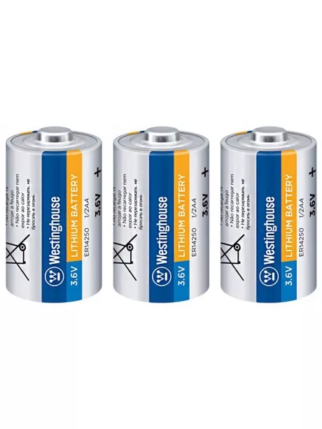 батарейки Westinghouse ER 14250 (1/2AA) 3шт. 