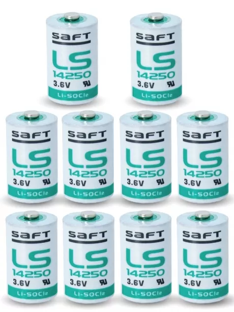 батарейки Saft LS 14250 (1/2AA) 10шт. 