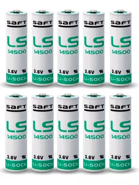 батарейки Saft LS 14500 (AA) 10шт. 