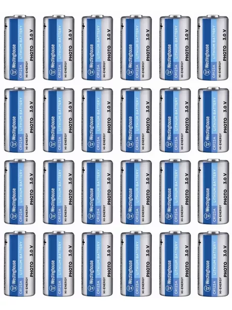 батарейки Westinghouse CR123A 24шт. 