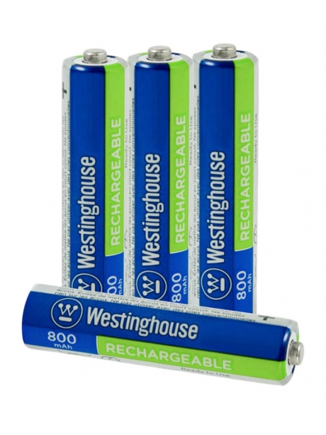 аккумуляторы (4 шт) Westinghouse 800 mAh  R03/AAA-BP4 