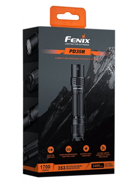 светодиодный фонарь Fenix PD35R EDC/Tactical 