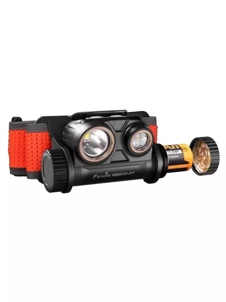 налобный фонарь Fenix HM65R-DT Dual LED black