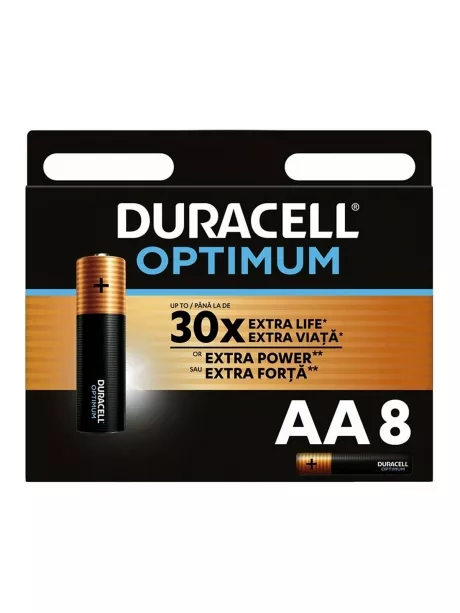 батарейки (8 шт.) Duracell LR6/AA OPTIMUM-8BL 