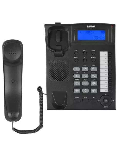 телефонный аппарат стационарный Sanyo RA-S517 black