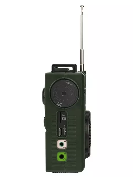 портативный цифровой радиоприемник Retekess TR112 green