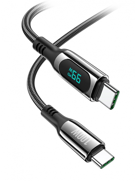 кабель для быстрой зарядки iPhone Hoco S51 100W Extreme charging data cable for Type-C to Type-C black