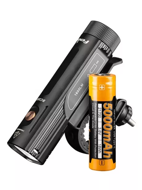 велофара + задний красный фонарь Fenix BC26R+BC05R V2.0 