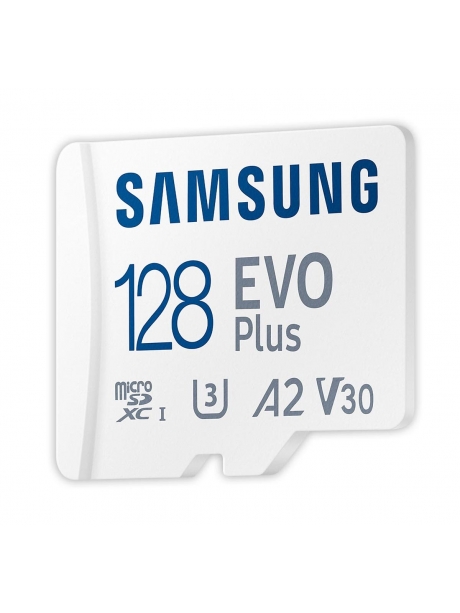 карта памяти Samsung 128Gb microSDXC Class 10 EVO PLUS U3 (R/W 130 MB/s) 