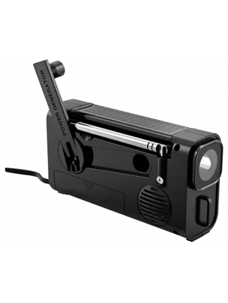 портативный походный радиоприемник XHDATA D-608WB black orange