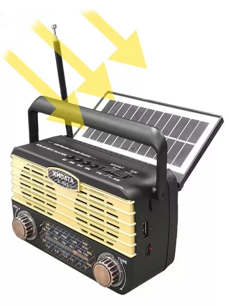 радиоприемник в стиле ретро XHDATA D-902 black