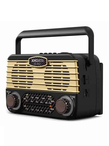 радиоприемник в стиле ретро XHDATA D-902 black