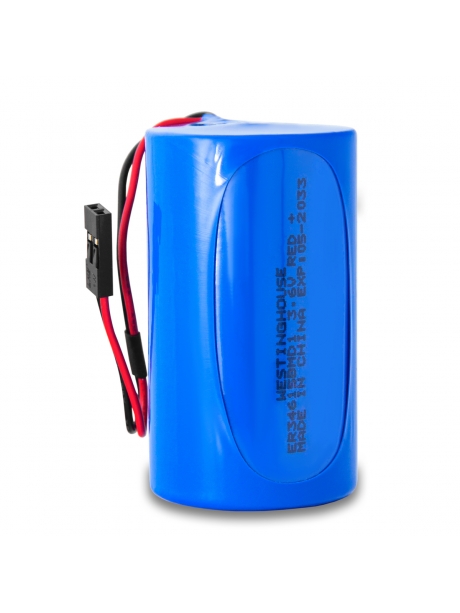 литиевые батарейки Westinghouse ER 34615BMD1 (D) connector 3шт. 