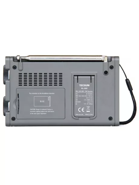 всеволновый портативный цифровой радиоприемник Tecsun PL-320 (export version) grey