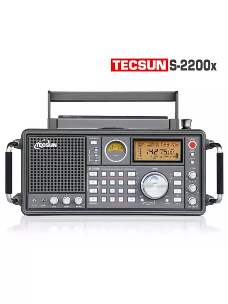 всеволновый профессиональный радиоприемник Tecsun S-2200x (export version) dark grey