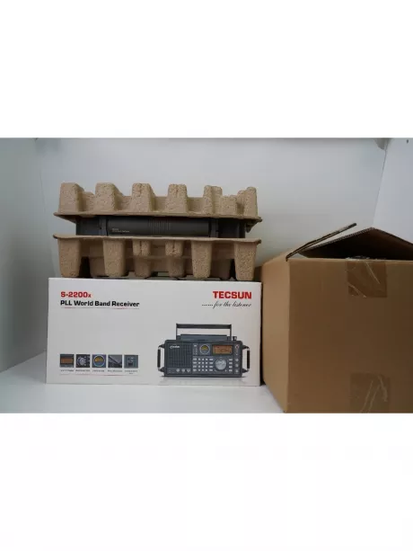 всеволновый профессиональный радиоприемник Tecsun S-2200x (export version) dark grey