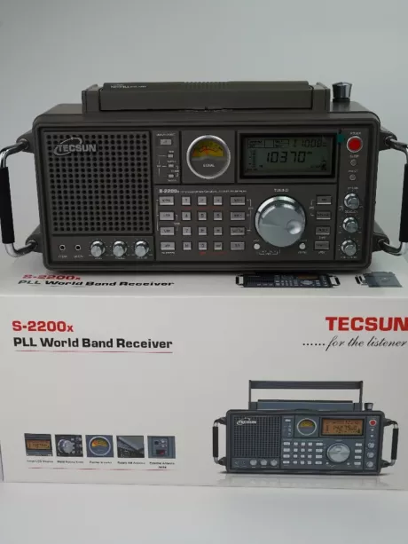 всеволновый профессиональный радиоприемник Tecsun S-2200x (export version) dark grey