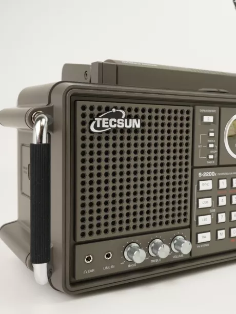 всеволновый профессиональный радиоприемник Tecsun S-2200x (export version) dark grey
