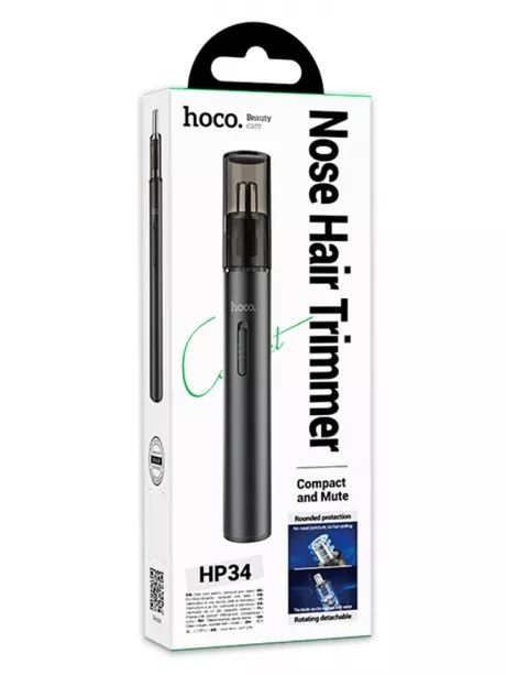 триммер для носа и ушей Hoco HP34 electric nose hair trimmer black