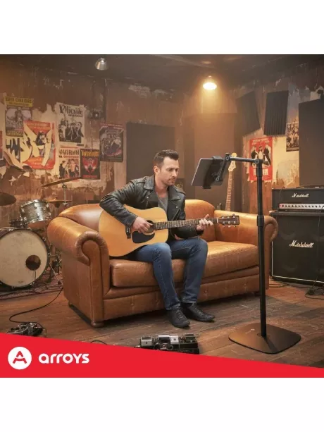 подставка напольная для планшета Arroys F-LU14 black