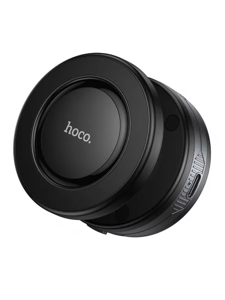 держатель MagSafe с электрической присоской Hoco H87 Dragon electric suction cup magnetic holder (universal) black/metal gray