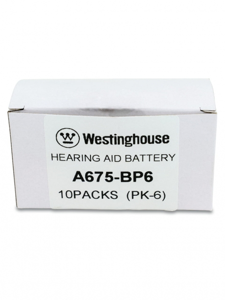 батарейка Westinghouse ZA675/PR44 60шт. 