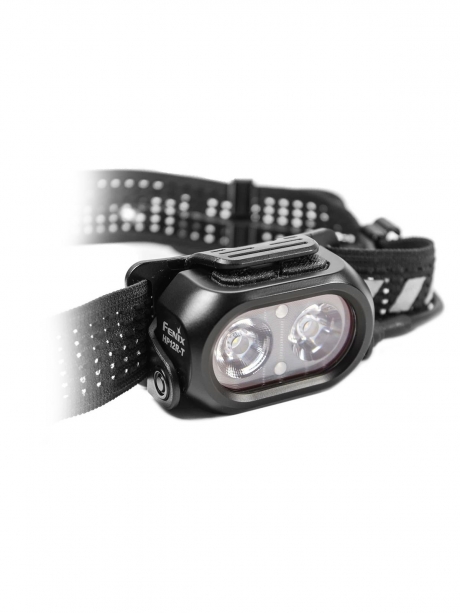 налобный фонарь с двумя оптическими блоками Fenix HP12R-T black
