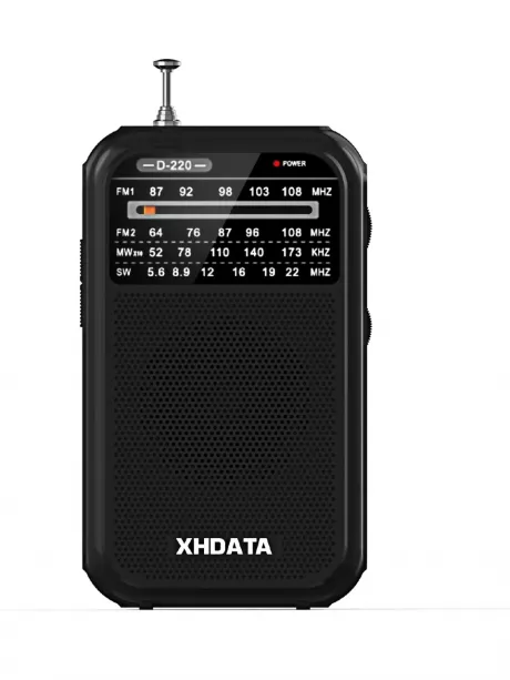 радиоприемник XHDATA D-220 black grey