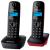 радиотелефон DECT Panasonic KX-TG1612RU grey&amp;red