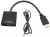 адаптер Cablexpert HDMI&gt;VGA 19M/15F 