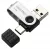 USB флешка с microUSB и type C SmartBuy TRIO 3-in-1 OTG 3.0 16GB black
