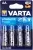 батарейки (4 шт.) Varta LR6/AA LONGLIFE Power-4BL 