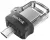 OTG флешка USB 3.0 SanDisk Ultra Dual Drive m3.0 128GB black