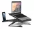 подставка для ноутбука и смартфона Tronsmart D07 Foldable Laptop Stand with Phone Holders black