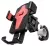 держатель на руль велосипеда Hoco CA73 Flying one-touch bicycle and motorcycle universal holder black &amp; red