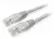 патч корд Cablexpert UTP кат.5e, 1м, литой серый